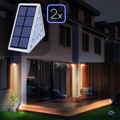 Vodotěsná solární lampa (2ks) | LUMOSTEP