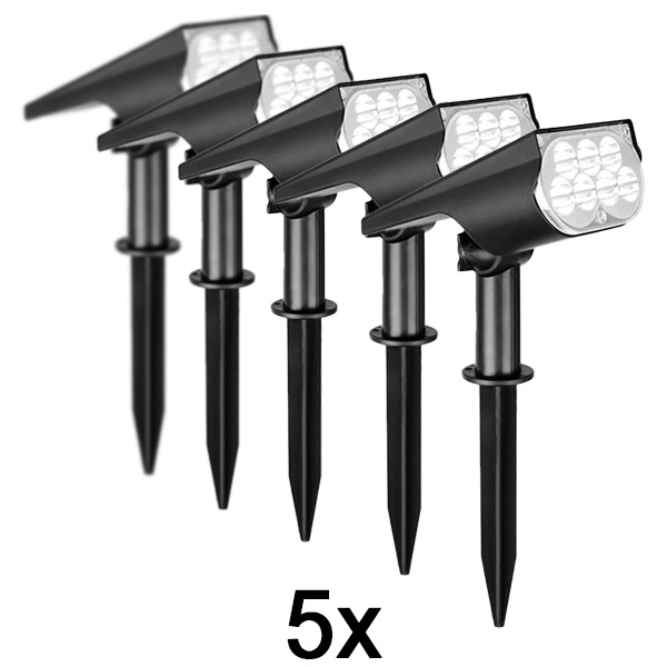 5x Solární bodové světlo pro venkovní použití | SPOTIKE