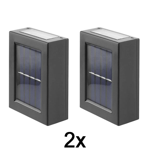 1x Solární lampa (2 ks) | DUOLUMO